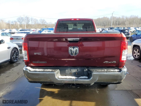 2019 Ram 2500 Big Horn with VIN 3C6UR5JL9KG647631, listed as a Copart auction lot 45173075 with 134,588 mi miles and Salvage Title. Bid and sale history available at carsss.com. Image 6.