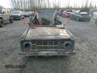 1976 Ford Bronco with VIN U15GLA26168, listed as a Copart auction lot 83071204 with Not provided miles and Salvage title. Bid and sale history available at DreamBid. Image 11.