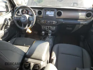 2021 Jeep Wrangler Unlimited Willys Sport with VIN 1C4HJXDG2MW569922, listed as a Copart auction lot 44619615 with 47,641 mi miles and Salvage title. Bid and sale history available at DreamBid. Image 8.