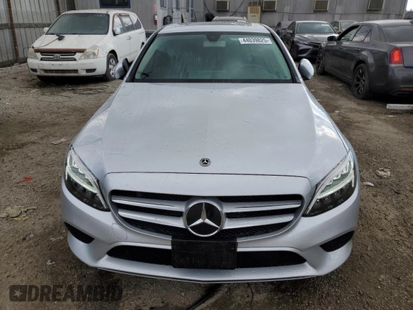 2020 Mercedes-Benz C 300 with VIN W1KWF8DB1LR571778, listed as a Copart auction lot 44039825 with 34,238 mi miles and Salvage Title. Bid and sale history available at DreamBid. Image 5.