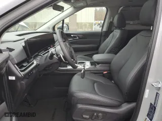 2025 Kia Carnival Hybrid SX Prestige with VIN KNDNE5KA3S6049641, listed as a Copart auction lot 47745175 with 319 mi miles and Salvage Title. Bid and sale history available at carsss.com. Image 7.