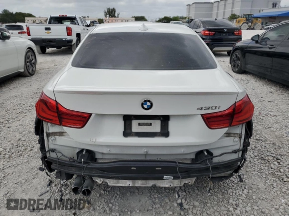 2019 BMW 4 Series 430i with VIN WBA4W3C54KAF92329, listed as a Copart auction lot 51246085 with 102,586 mi miles and Non Repairable. Bid and sale history available at carsss.com. Image 6.