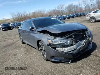 2019 Honda Accord Sedan Sport 1.5T with VIN 1HGCV1F30KA092215, listed as a Copart auction lot 51452845 with 144,414 mi miles and Salvage Title. Bid and sale history available at carsss.com. Image 11.