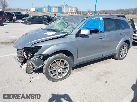 2019 Dodge Journey GT with VIN 3C4PDDEG8KT720054, listed as a IAAI auction lot 41748930 with 93,703 mi miles and . Bid and sale history available at DreamBid. Image 2.