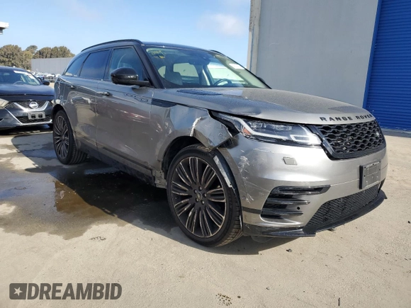 2018 Land Rover Range Rover Velar R-Dynamic HSE with VIN SALYM2RV9JA749322, listed as a Copart auction lot 49922825 with 65,319 mi miles and Salvage title. Bid and sale history available at DreamBid. Image 4.
