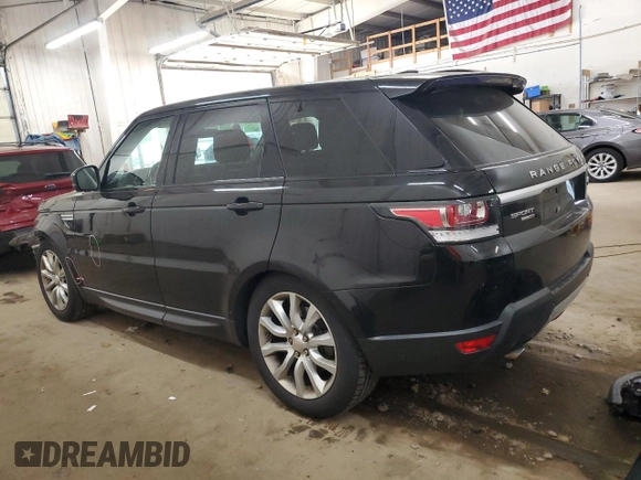 2014 Land Rover Range Rover Sport HSE with VIN SALWR2WF4EA361605, listed as a Copart auction lot 60200245 with 161,967 mi miles and Salvage title. Bid and sale history available at DreamBid. Image 2.