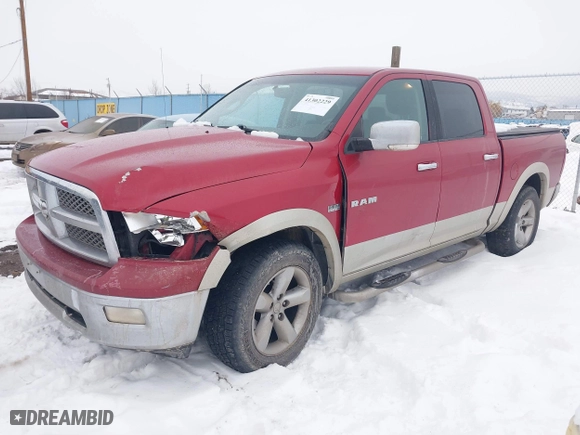 2010 Dodge Ram 1500 Sport with VIN 1D7RV1CT6AS215298, listed as a IAAI auction lot 41302229 with 299,836 mi miles. Bid and sale history available at carsss.com. Image 17.
