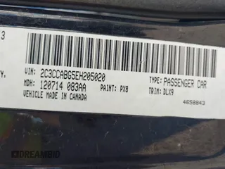2014 Chrysler 300 S with VIN 2C3CCABG5EH205020, listed as a IAAI auction lot 42247180 with 186,458 mi miles and . Bid and sale history available at DreamBid. Image 9.