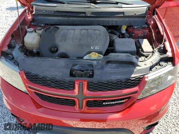 2017 Dodge Journey GT with VIN 3C4PDCEG3HT702015, listed as a Copart auction lot 54240845 with 83,968 mi miles and Salvage title. Bid and sale history available at DreamBid. Image 12.