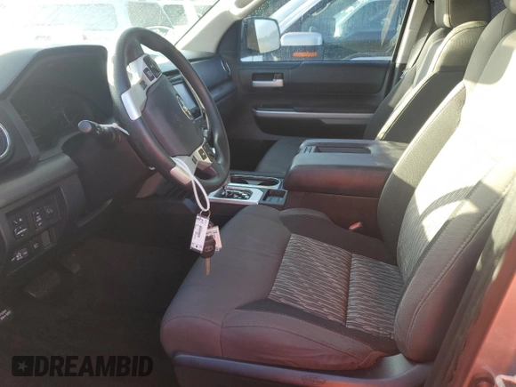 2019 Toyota Tundra 2WD SR with VIN 5TFRY5F1XKX254693, listed as a Copart auction lot 74018594 with 0 mi miles and Salvage Title. Bid and sale history available at carsss.com. Image 7.