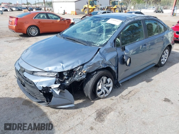 2023 Toyota Corolla LE with VIN JTDB4MEE7P3009635, listed as a IAAI auction lot 41808167 with 22,773 mi miles and . Bid and sale history available at DreamBid. Image 21.