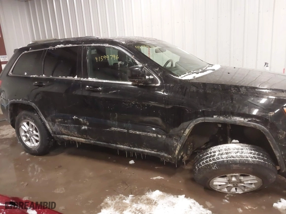 2018 Jeep Grand Cherokee Laredo E with VIN 1C4RJFAG3JC334865, listed as a IAAI auction lot 41599796 with 127,591 mi miles. Bid and sale history available at carsss.com. Image 13.