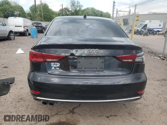 2017 Audi A3 Premium with VIN WAUAUGFF6H1032354, listed as a Copart auction lot 55481835 with 102,515 mi miles and Salvage title. Bid and sale history available at DreamBid. Image 6.
