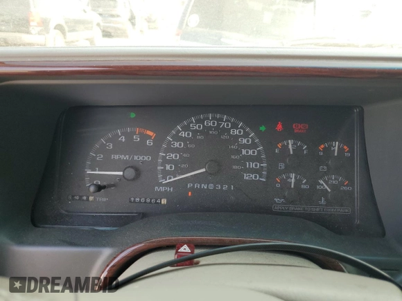 2000 Cadillac Escalade z VIN 1GYEK63R2YR210601, wystawiony jako Copart lot #64108944 z przebiegiem 186 964 mil mil oraz Szkoda całkowita • Salvage title. Historia ofert i sprzedaży dostępna na DreamBid. Obrazek 9.