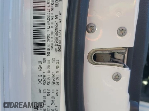 2016 Ram 1500 Tradesman z VIN 1C6RR6FG8GS403587, wystawiony jako Copart lot #80237904 z przebiegiem 204 566 mil mil oraz Szkoda całkowita • Salvage title. Historia ofert i sprzedaży dostępna na DreamBid. Obrazek 15.
