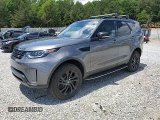 2017 Land Rover Discovery HSE z VIN SALRRBBK3HA019521, wystawiony jako Copart lot #55672455 z przebiegiem 136 028 mil mil oraz Czysty tytuł • Clean title. Historia ofert i sprzedaży dostępna na DreamBid. Obrazek 1.