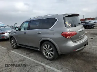 2012 Infiniti QX56 8-passenger with VIN JN8AZ2ND6C9716343, listed as a Copart auction lot 56209835 with 212,249 mi miles and Clean Title. Bid and sale history available at DreamBid. Image 2.