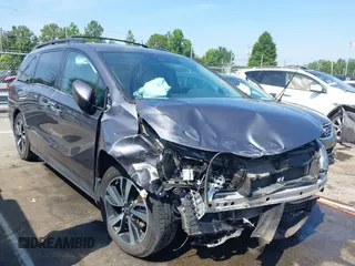 2019 Honda Odyssey Elite with VIN 5FNRL6H94KB093145, listed as a IAAI auction lot 42565346 with 72,288 mi miles and . Bid and sale history available at DreamBid. Image 1.