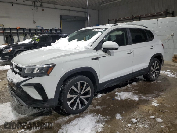 2023 Volkswagen Taos SE z VIN 3VVNX7B24PM302912, wystawiony jako Copart lot #45482425 z przebiegiem 55 647 mil mil oraz Szkoda całkowita • Salvage title. Historia ofert i sprzedaży dostępna na DreamBid. Obrazek 1.