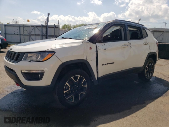 2021 Jeep Compass Trailhawk с VIN 3C4NJDDB9MT553602, выставлен на аукционе Copart как лот 55387255 с пробегом 82 440 миль миль и Чистый • Clean title. История ставок и продаж доступна на DreamBid. Изображение 1.