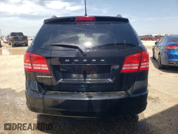 2017 Dodge Journey SE z VIN 3C4PDCAB1HT573587, wystawiony jako Copart lot #54075015 z przebiegiem 117 525 mil mil oraz Czysty tytuł • Clean title. Historia ofert i sprzedaży dostępna na DreamBid. Obrazek 6.