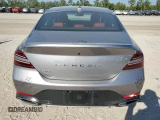 2024 Genesis G70 2.5T with VIN KMTG34SC1RU136889, listed as a Copart auction lot 74356314 with 9,158 mi miles and Salvage Title. Bid and sale history available at carsss.com. Image 6.