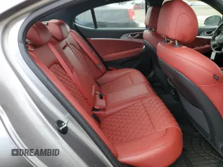2022 Genesis G70 3.3T z VIN KMTG54TE3NU083567, wystawiony jako Copart lot #77187143 z przebiegiem 21 343 mil mil oraz Czysty tytuł • Clean title. Historia ofert i sprzedaży dostępna na DreamBid. Obrazek 10.