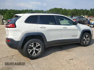 2018 Jeep Cherokee Trailhawk with VIN 1C4PJMBX0JD610455, listed as a Copart auction lot 61251565 with 75,818 mi miles and Salvage title. Bid and sale history available at DreamBid. Image 3.