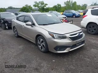 2020 Subaru Legacy Premium with VIN 4S3BWAE68L3019909, listed as a IAAI auction lot 42507242 with 38,714 mi miles and . Bid and sale history available at DreamBid. Image 1.