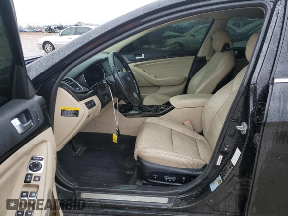 2015 Kia Cadenza Premium with VIN KNALN4D78F5177255, listed as a Copart auction lot 45192303 with 95,917 mi miles and Salvage Title. Bid and sale history available at carsss.com. Image 7.