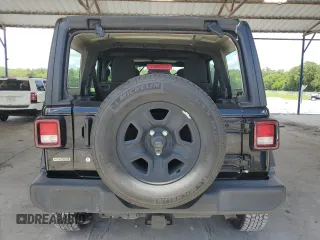 2020 Jeep Wrangler Unlimited Sport z VIN 1C4HJXDM3LW231868, wystawiony jako Copart lot #60890985 z przebiegiem 46 087 mil mil oraz Szkoda całkowita • Salvage title. Historia ofert i sprzedaży dostępna na DreamBid. Obrazek 6.