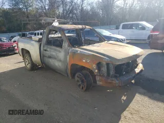 2008 Chevrolet Silverado 1500 Work Truck with VIN 1GCEC14X38Z302268, listed as a Copart auction lot 87200414 with 0 mi miles and Salvage Title. Bid and sale history available at carsss.com. Image 4.