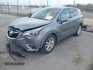 2020 Buick Envision Preferred with VIN LRBFXBSA4LD085332, listed as a IAAI auction lot 41570977 with 34,907 mi miles and . Bid and sale history available at carsss.com. Image 2.