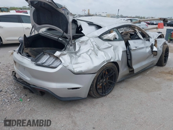 2019 Ford Mustang GT with VIN 1FA6P8CF1K5123449, listed as a IAAI auction lot 41916106 with Not provided miles and . Bid and sale history available at DreamBid. Image 4.