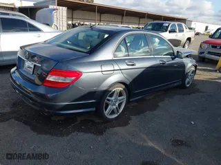 2011 Mercedes-Benz C-Class C 300 Sport with VIN WDDGF5EB1BA443104, listed as a IAAI auction lot 41513542 with 98,163 mi miles. Bid and sale history available at carsss.com. Image 4.