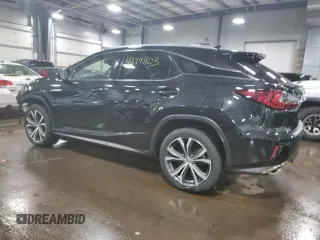 2017 Lexus RX with VIN 2T2BZMCAXHC125367, listed as a Copart auction lot 42441103 with 37,364 mi miles. Bid and sale history available at carsss.com. Image 2.