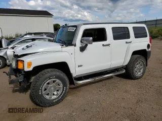 2008 Hummer H3 SUV with VIN 5GTEN13E088176685, listed as a Copart auction lot 58247064 with 186,426 mi miles and Salvage Title. Bid and sale history available at carsss.com. Image 1.