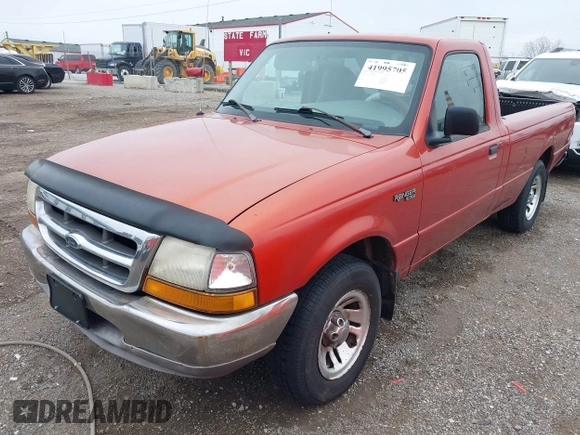1999 Ford Ranger XL with VIN 1FTYR10C2XUB86488, listed as a IAAI auction lot 41995705 with 143,758 mi miles and . Bid and sale history available at DreamBid. Image 2.
