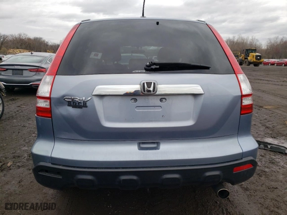 2009 Honda CR-V EX-L with VIN JHLRE48799C013166, listed as a Copart auction lot 52536345 with 202,259 mi miles and Salvage Title. Bid and sale history available at carsss.com. Image 6.