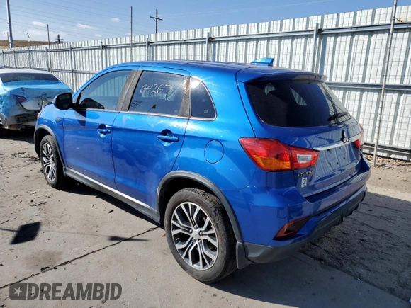2018 Mitsubishi Outlander Sport ES 2.0 with VIN JA4AR3AU4JU007776, listed as a Copart auction lot 67149632 with 64,267 mi miles. Bid and sale history available at carsss.com. Image 3.