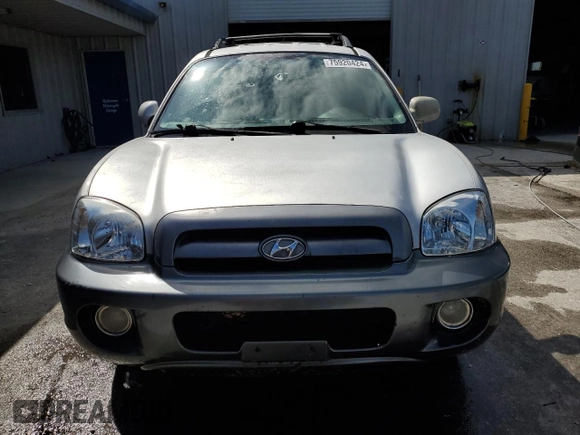 2006 Hyundai Santa Fe GLS with VIN KM8SC73D26U059605, listed as a Copart auction lot 75920424 with 203,470 mi miles and Salvage Title. Bid and sale history available at carsss.com. Image 5.