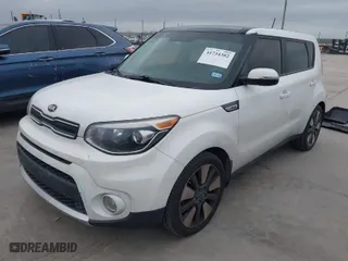 2018 Kia Soul + with VIN KNDJP3A59J7522775, listed as a IAAI auction lot 41734382 with 102,038 mi miles. Bid and sale history available at carsss.com. Image 2.