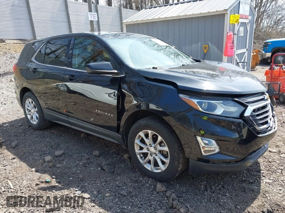 2018 Chevrolet Equinox LT with VIN 3GNAXSEV6JL101653, listed as a IAAI auction lot 41998724 with 103,465 mi miles. Bid and sale history available at carsss.com. Image 1.
