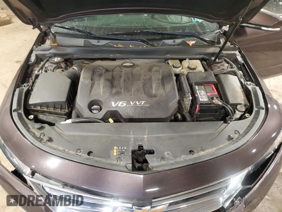 2015 Chevrolet Impala LT с VIN 2G1125S37F9148561, выставлен на аукционе Copart как лот 57534315 с пробегом 93 500 миль миль и Списание • Salvage title. История ставок и продаж доступна на DreamBid. Изображение 11.