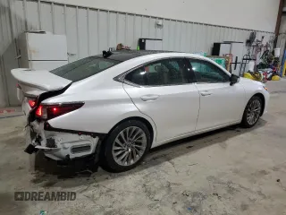 2022 Lexus ES with VIN 58AFZ1B10NU136757, listed as a Copart auction lot 85436704 with 55,491 mi miles and Salvage Title. Bid and sale history available at carsss.com. Image 3.