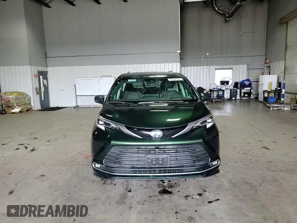 2023 Toyota Sienna Platinum with VIN 5TDESKFC1PS097942, listed as a Copart auction lot 50408805 with 15,101 mi miles and Salvage Title. Bid and sale history available at DreamBid. Image 12.