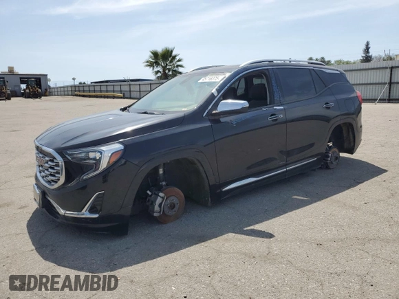 2018 GMC Terrain Denali with VIN 3GKALSEX4JL139683, listed as a Copart auction lot 45716375 with 37,285 mi miles and Clean Title. Bid and sale history available at DreamBid. Image 1.
