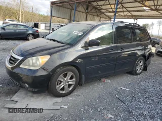 2008 Honda Odyssey Touring with VIN 5FNRL38968B022567, listed as a Copart auction lot 44445385 with 176,391 mi miles and Salvage Title. Bid and sale history available at carsss.com. Image 1.
