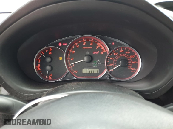 2012 Subaru WRX WRX STI with VIN JF1GV8J69CL028440, listed as a Copart auction lot 59322805 with 123,912 mi miles and Salvage title. Bid and sale history available at DreamBid. Image 9.