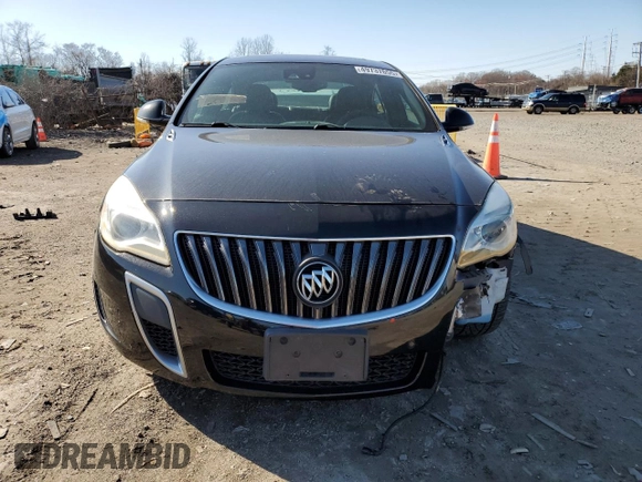 2014 Buick Regal GS with VIN 2G4GU5GX5E9257893, listed as a Copart auction lot 49737655 with 155,541 mi miles and Salvage Title. Bid and sale history available at DreamBid. Image 5.